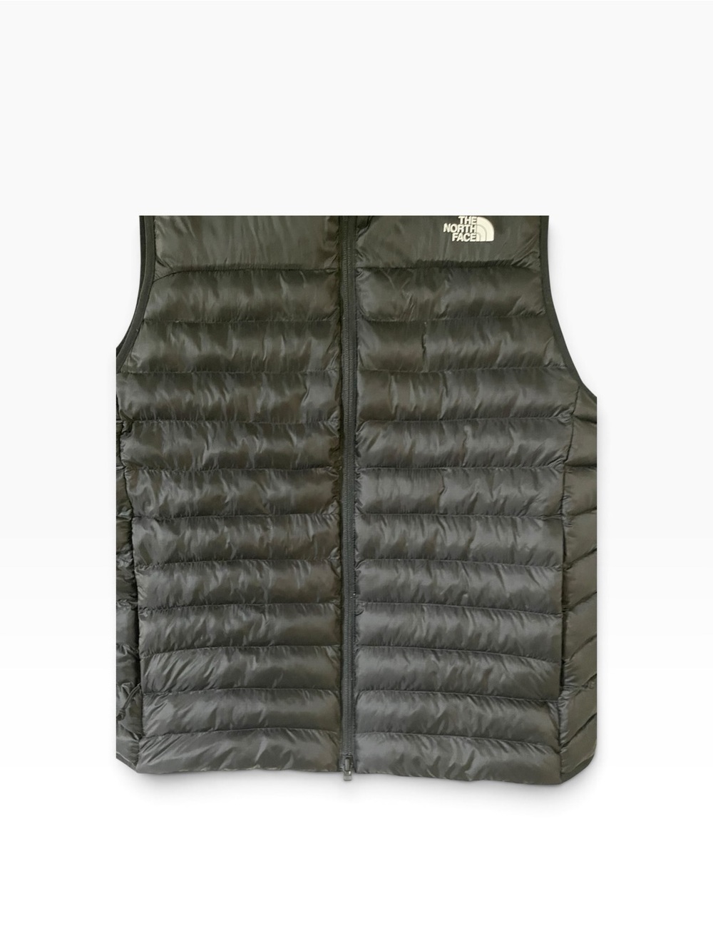 The North Face Women's Black Quilted Packable Down Vest Size L - Picture 5 of 8